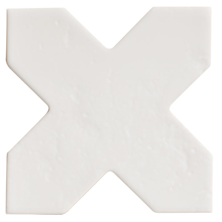 Curated Casablanca Cross White 15.5cm x 15.5cm