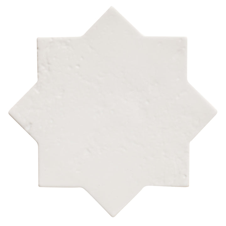 Curated Casablanca Star White 15.5cm x 15.5cm