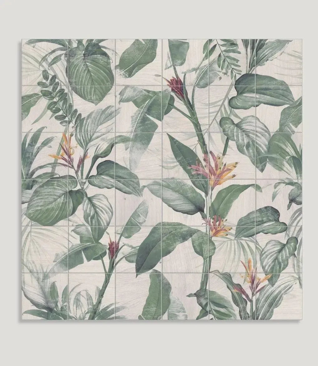 Grain Leaves Mural 20cm x 20cm - Out