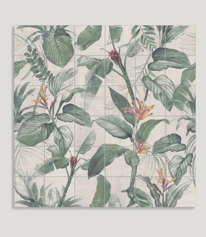 Grain Leaves Mural 20cm x 20cm - Out