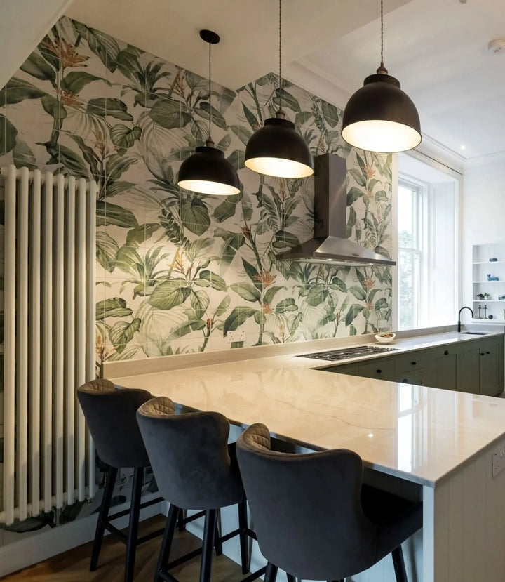 Grain Leaves Mural 20cm x 20cm