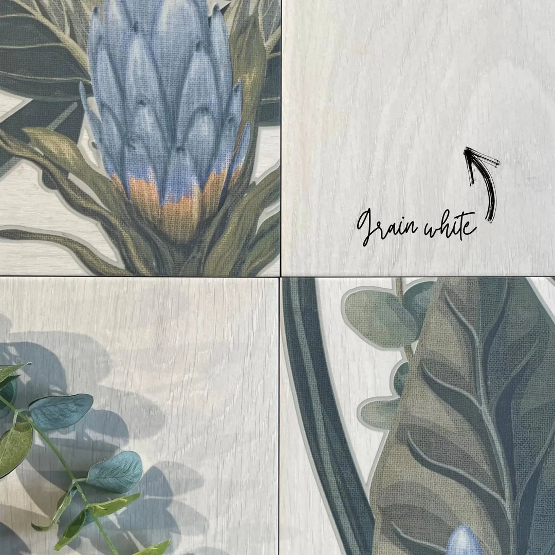 Grain White 20cm x 20cm