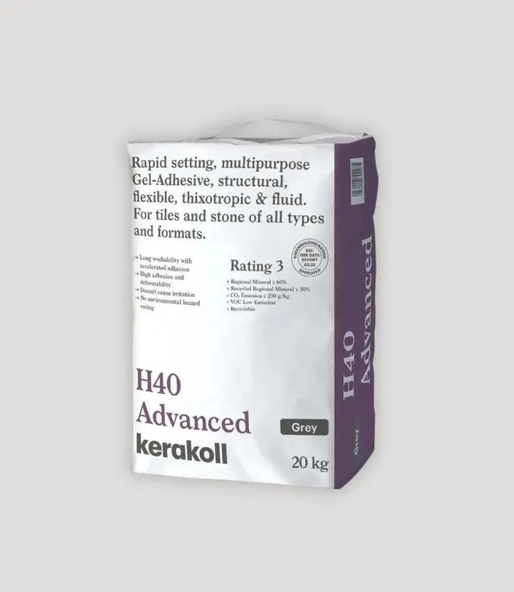 H40 Advanced Adhesive 20Kg - Grey