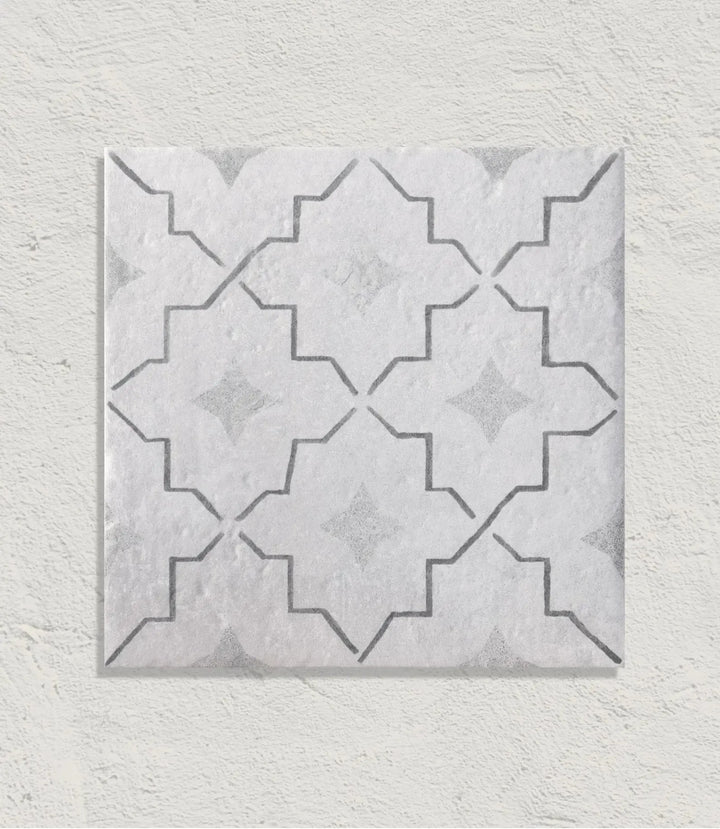 curated-havana-nights-mint-plain-20cm-x-20cm, curated-havana-nights-pearl-plain-20cm-x-20cm | Curated Havana Nights Delicate Lattice by Baked Tiles featured in a luxury bathroom