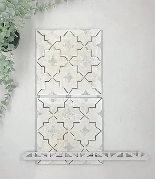 12-5mm-whisper-grey-square-edge-trim-2-5m-length, kerakoll-fugabella-color-grout-03-pearl-3kg, kerakoll-fugabella-color-grout-04-soft-shadow-3kg | Baked Tiles