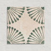 Curated Havana Nights Fan Green 20cm x 20cm - Out