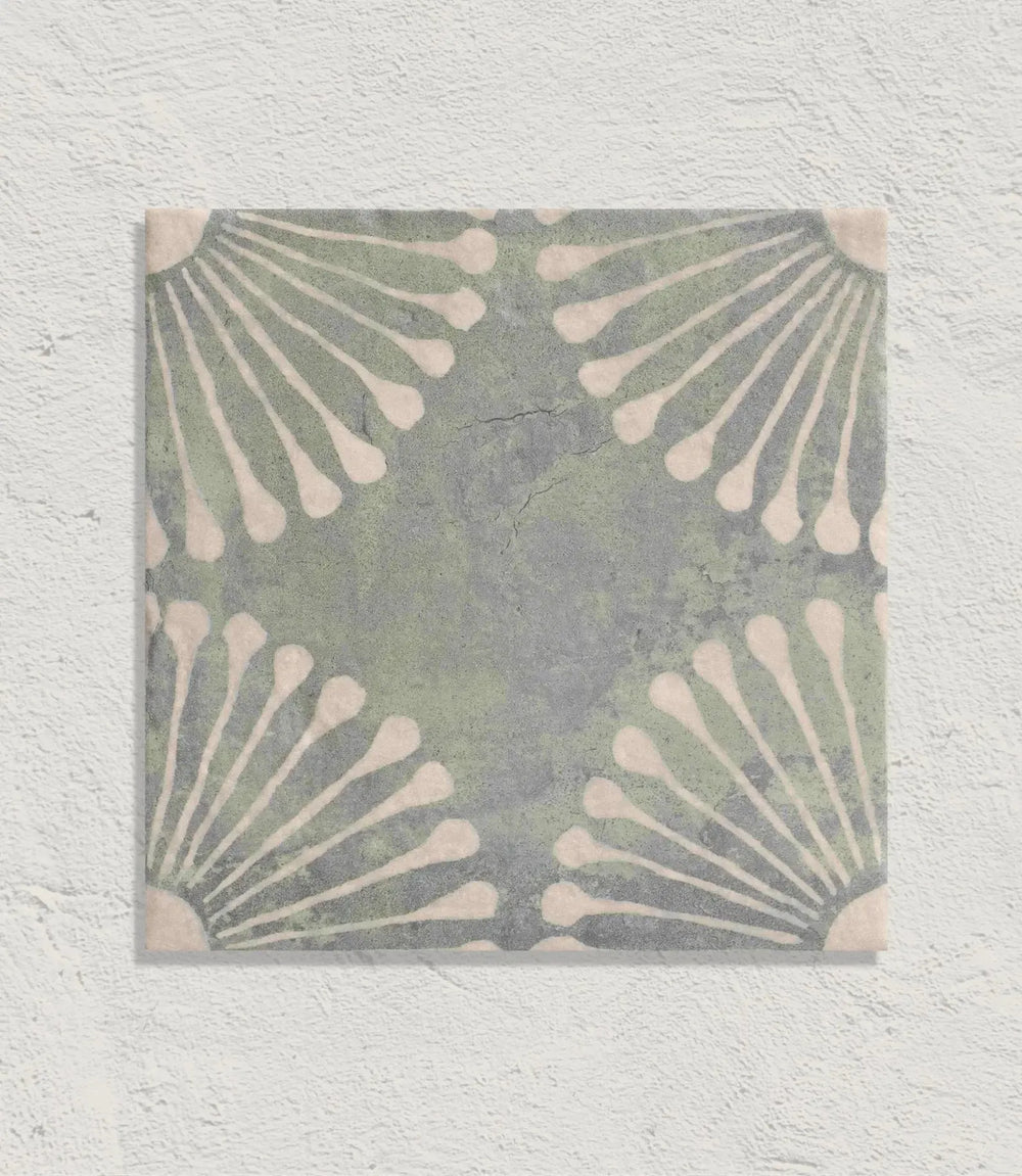 Curated Havana Nights Fan Mint 20cm x 20cm - Out