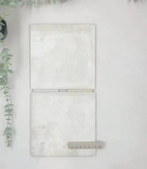 12-5mm-whisper-grey-square-edge-trim-2-5m-length, kerakoll-fugabella-color-grout-04-soft-shadow-3kg, kerakoll-fugabella-color-grout-43-sand-stone-beige-3kg | Baked Tiles