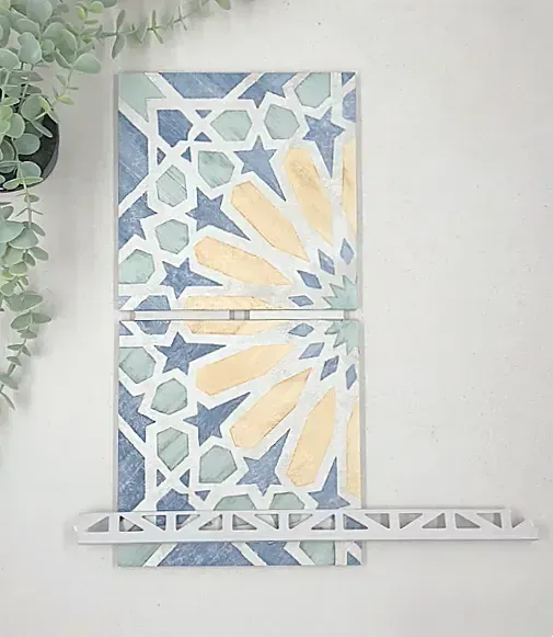 havana nights sunflower 20cm x 20cm baked tiles