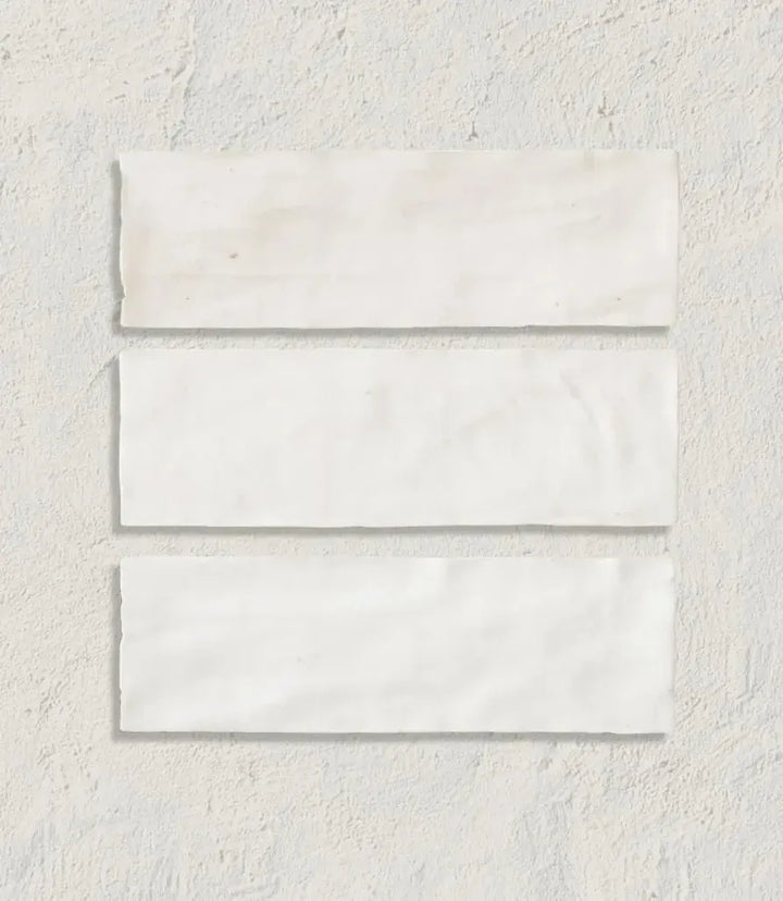 curated haven gloss white 20cm x 6 5cm