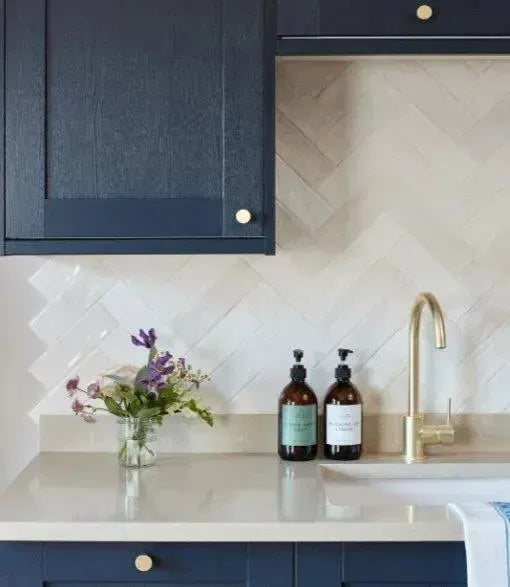 Curated Haven Gloss White 20cm x 6.5cm