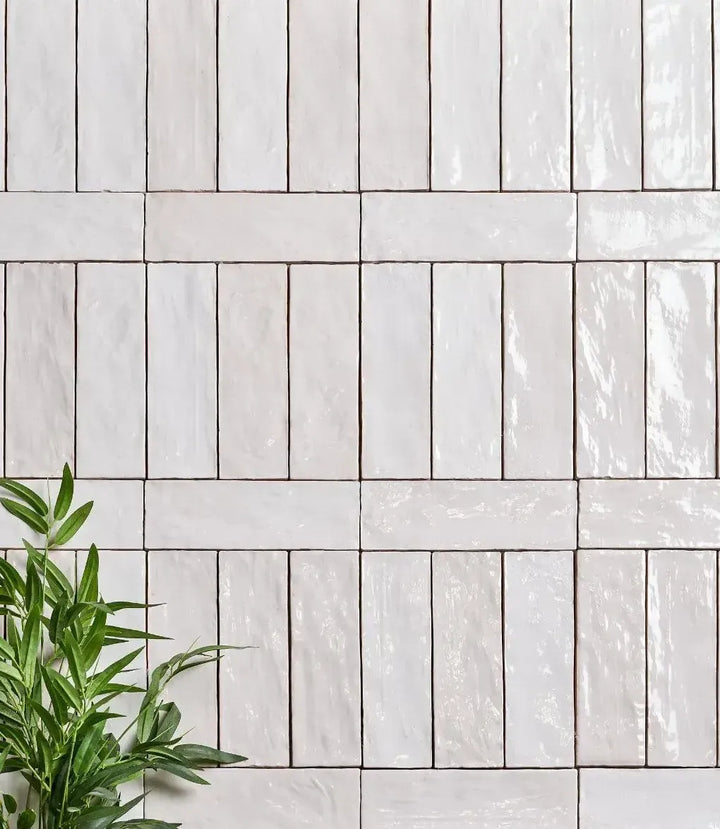 curated haven gloss white 20cm x 6 5cm