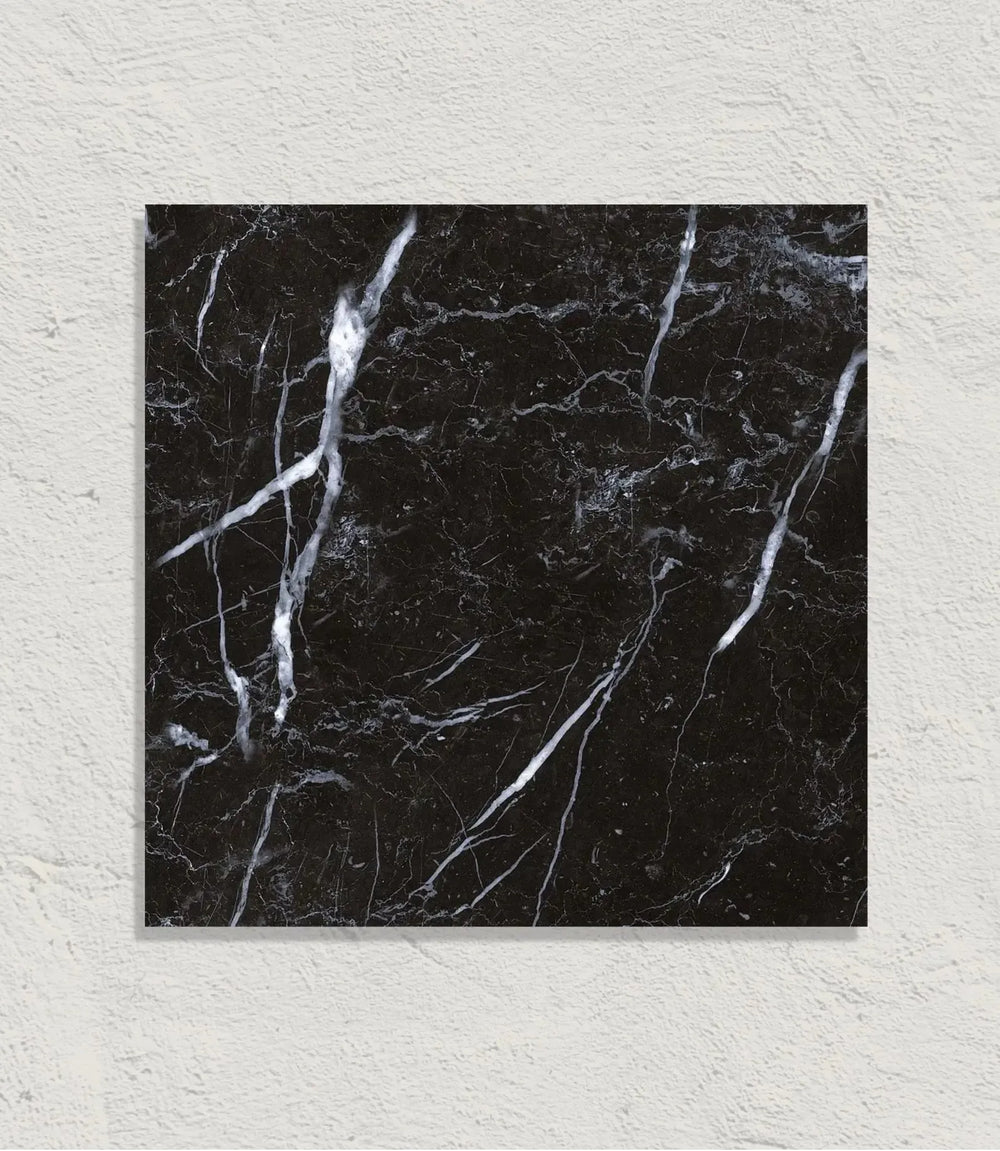 Curated Heritage Marble Black 20cm x 20cm