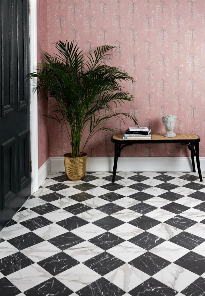 Curated Heritage Marble Black 20cm x 20cm