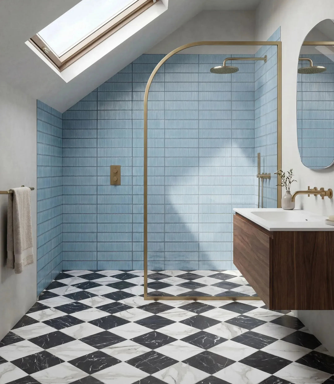 heritage marble black 20cm x 20cm floor tiles