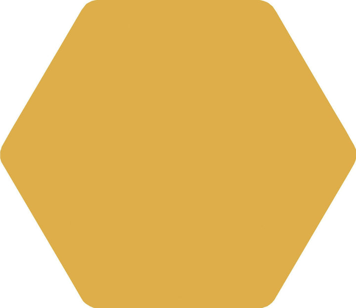 Job Lot (4m²) - Hexagon Palette Mustard 25.8 x 29cm