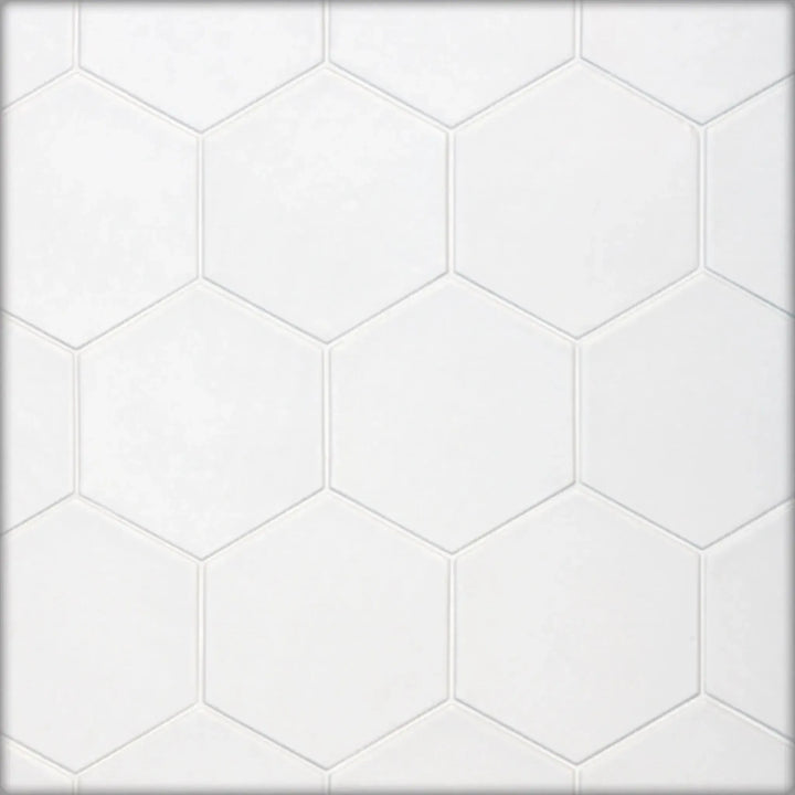 Hexagon Studio White 17.5cm x 20cm