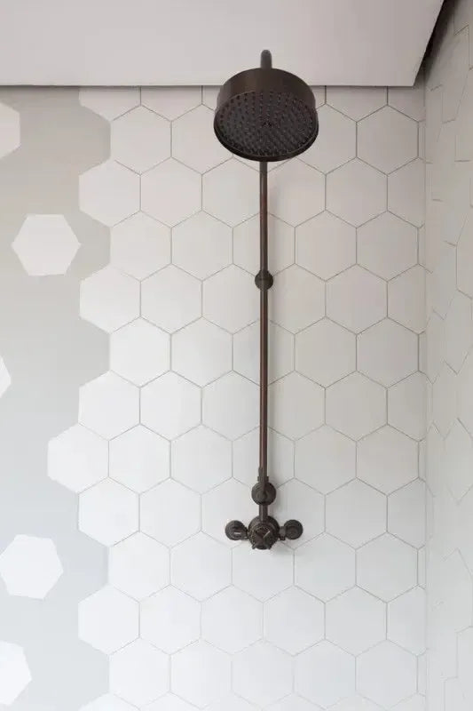 Hexagon Studio White 17.5cm x 20cm