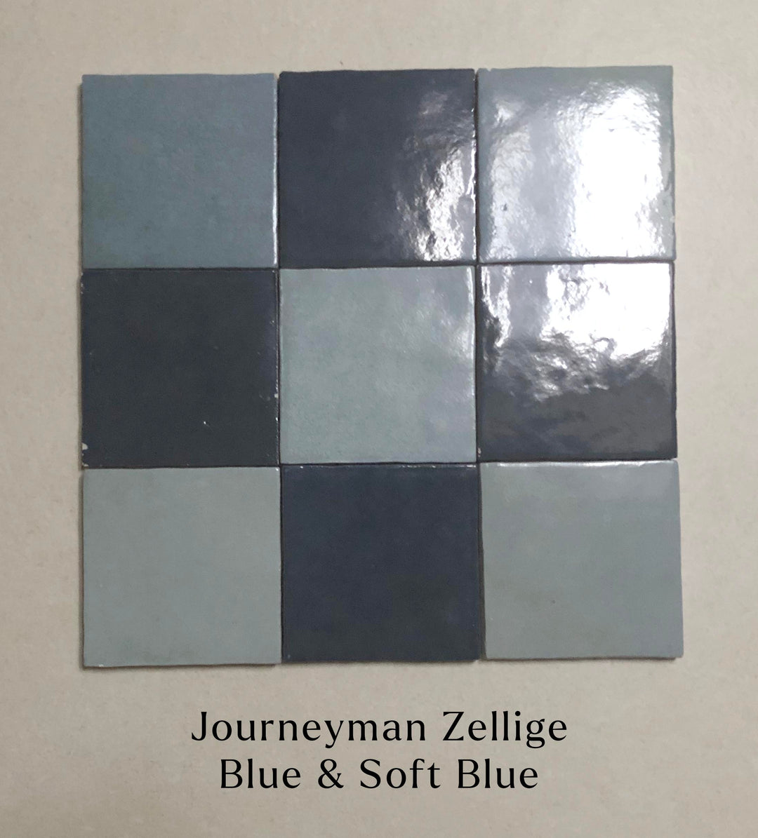 Journeyman Zellige Blue 10 x 10cm