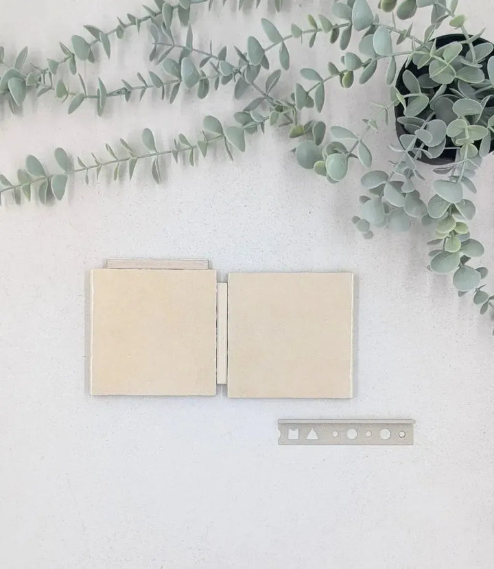 12mm-l-shape-sandstone-tile-trim-2-5m-length, kerakoll-fugabella-color-grout-20-antique-3kg, kerakoll-fugabella-color-grout-43-sand-stone-beige-3kg | Baked Tiles