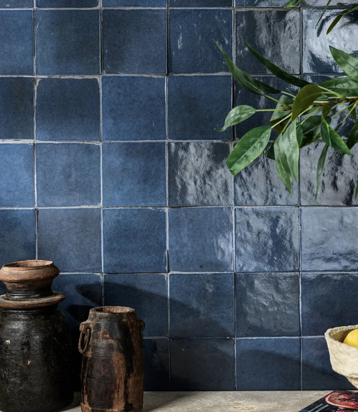 Journeyman Zellige Blue 10 x 10cm