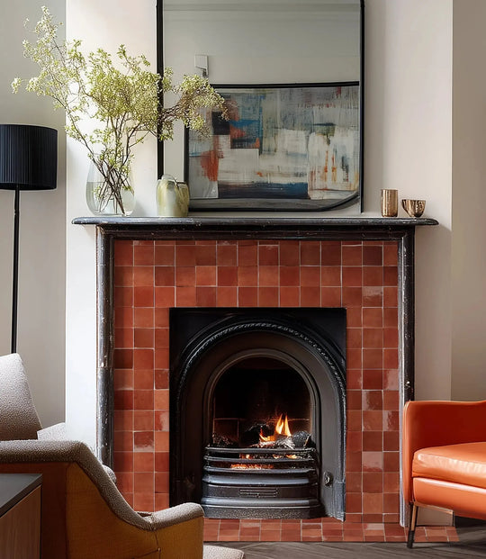 Journeyman Zellige Clay Red 10cm x 10cm