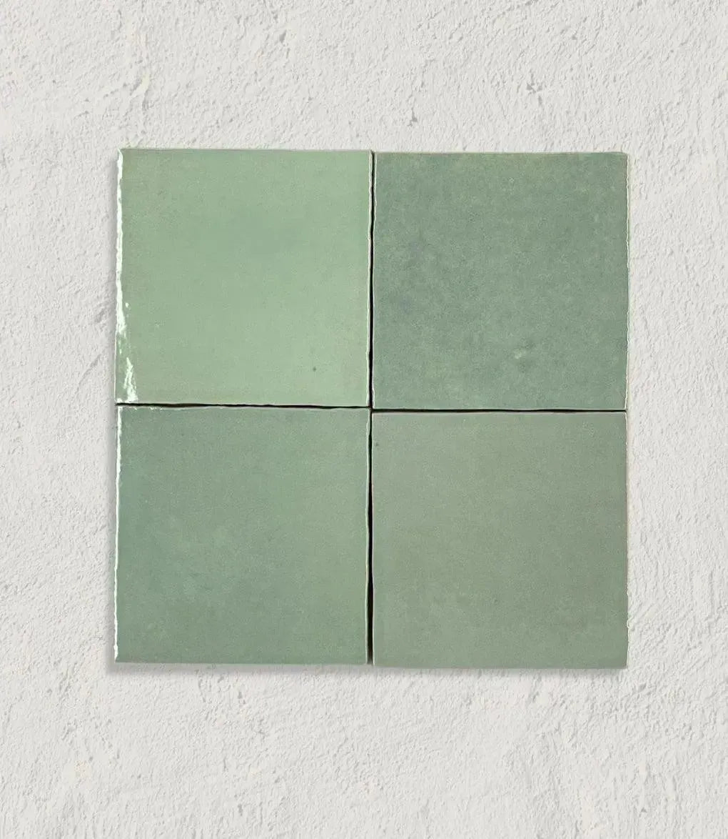 Journeyman Zellige Mint 10cm x 10cm