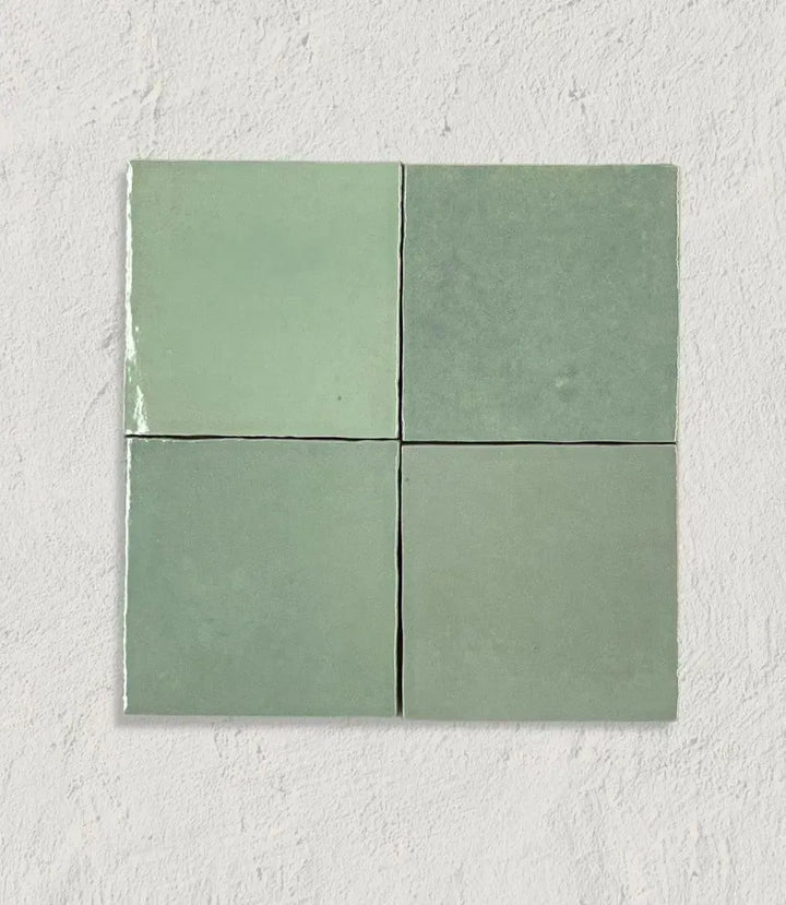 Journeyman Zellige Mint 10cm x 10cm