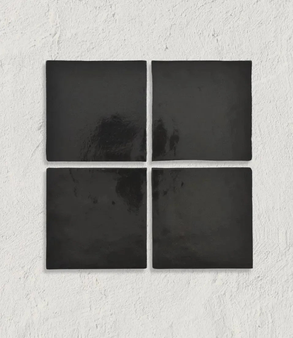 Journeyman Zellige Nero 10cm x 10cm