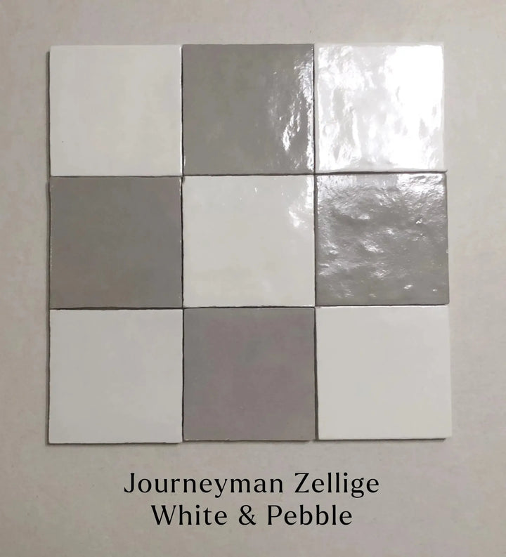 Journeyman Zellige Pebble 10cm x 10cm