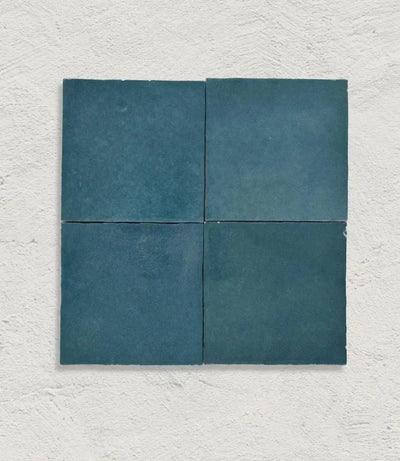 journeyman zellige petrol 10 x 10cm journeyman zellige petrol 10 x 10cm