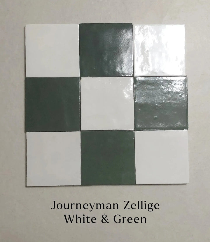 journeyman zellige white 10 x 10cm