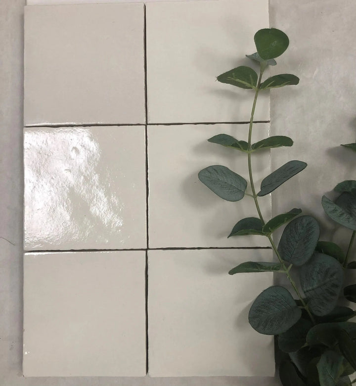 Journeyman Zellige White 10 x 10cm