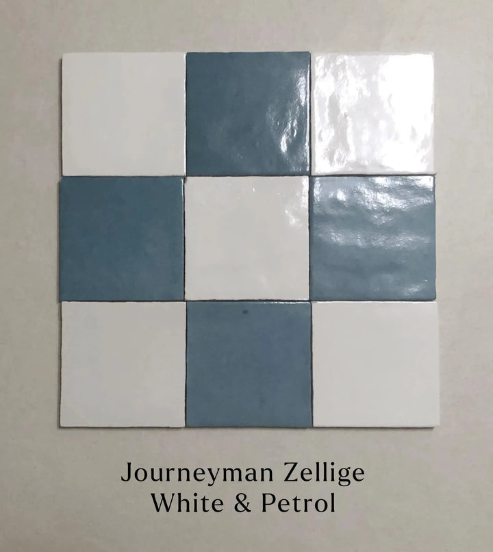 journeyman zellige white 10 x 10cm