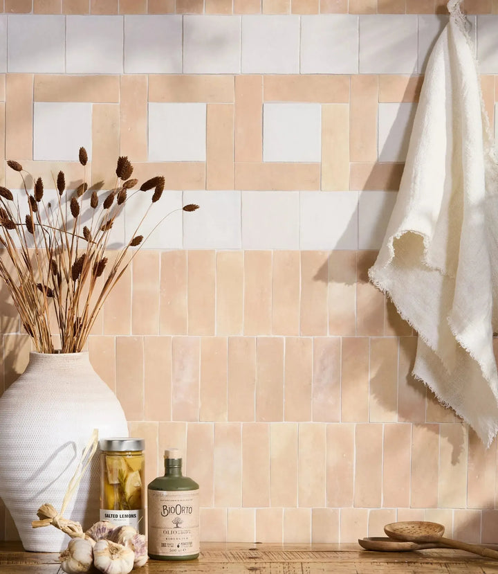 journeyman zellige white 10 x 10cm wall tiles