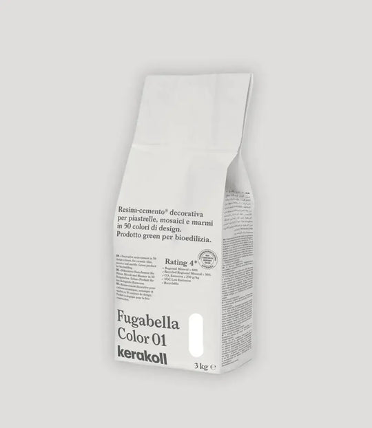 Kerakoll Fugabella Color Grout 01 White 3Kg