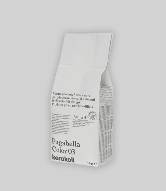 Kerakoll Fugabella Color Grout 03 Pearl 3Kg