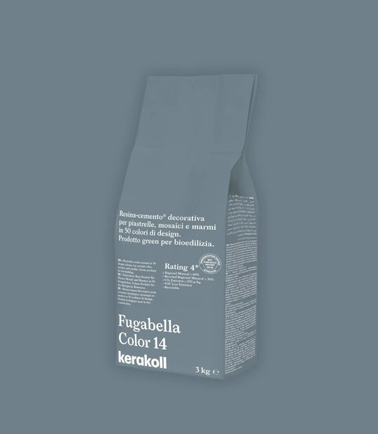 Kerakoll Fugabella Color Grout 14 Blue Grey 3Kg