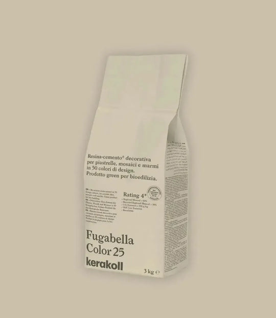 Kerakoll Fugabella Color Grout 25 Bath Stone 3Kg