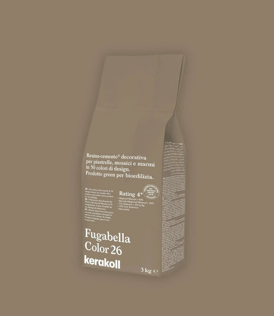 Kerakoll Fugabella Color Grout 26 Harbour Grey 3Kg