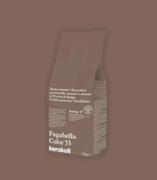 Kerakoll Fugabella Color Grout 33 Hot Chocolate 3Kg