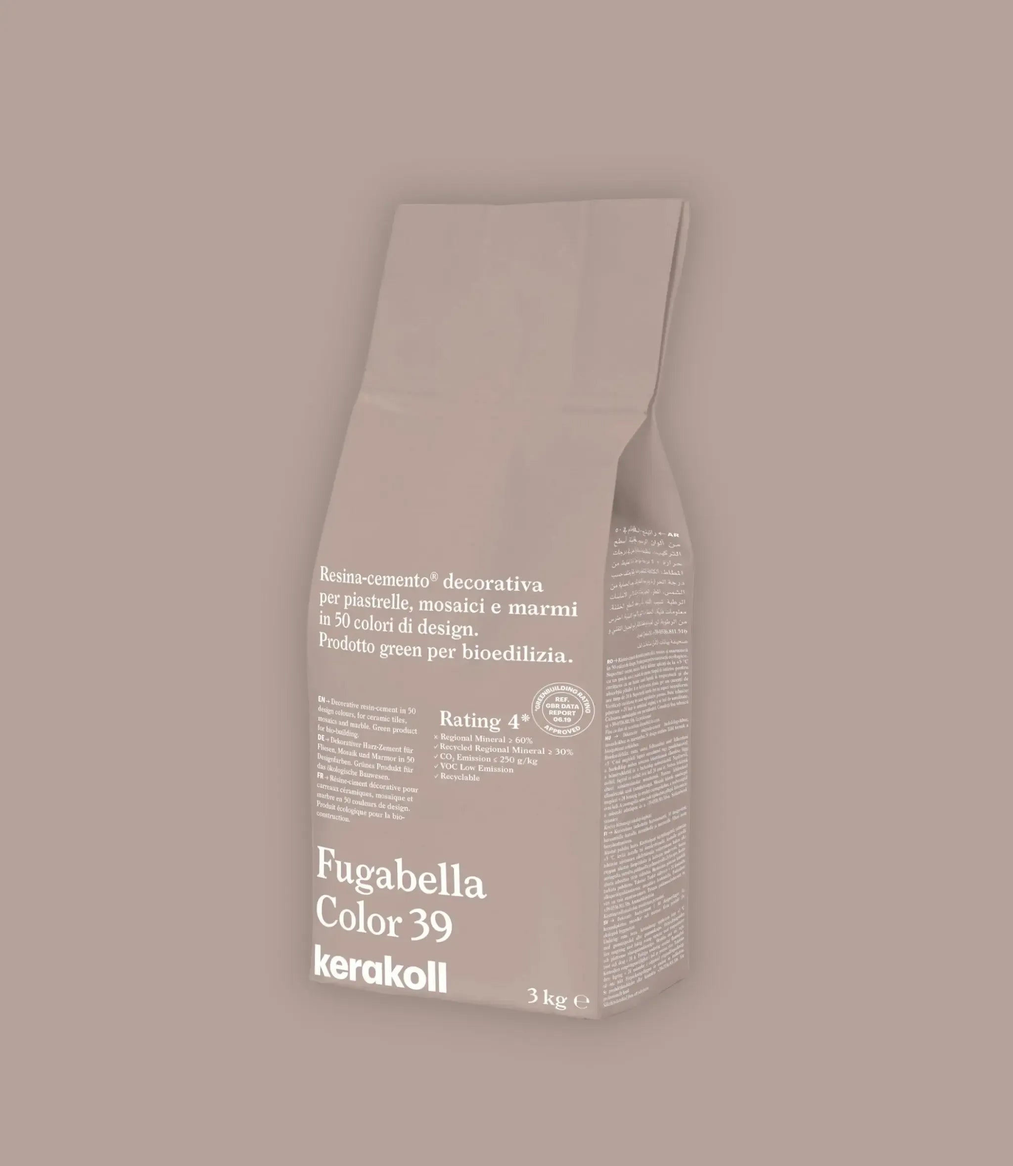 Kerakoll Fugabella Color Grout 39 Blush Beige 3Kg