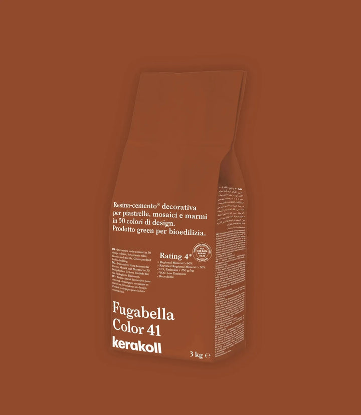 Kerakoll Fugabella Color Grout 41 Russet 3Kg