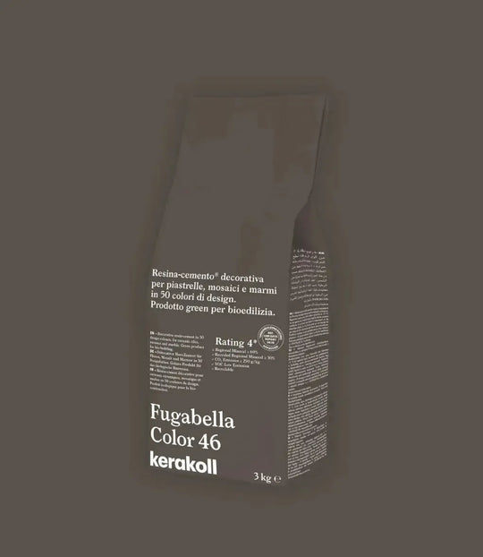 kerakoll fugabella color grout 46 tabac 3kg