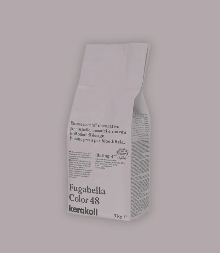 Kerakoll Fugabella Color Grout 48 Lilac Shadow 3Kg