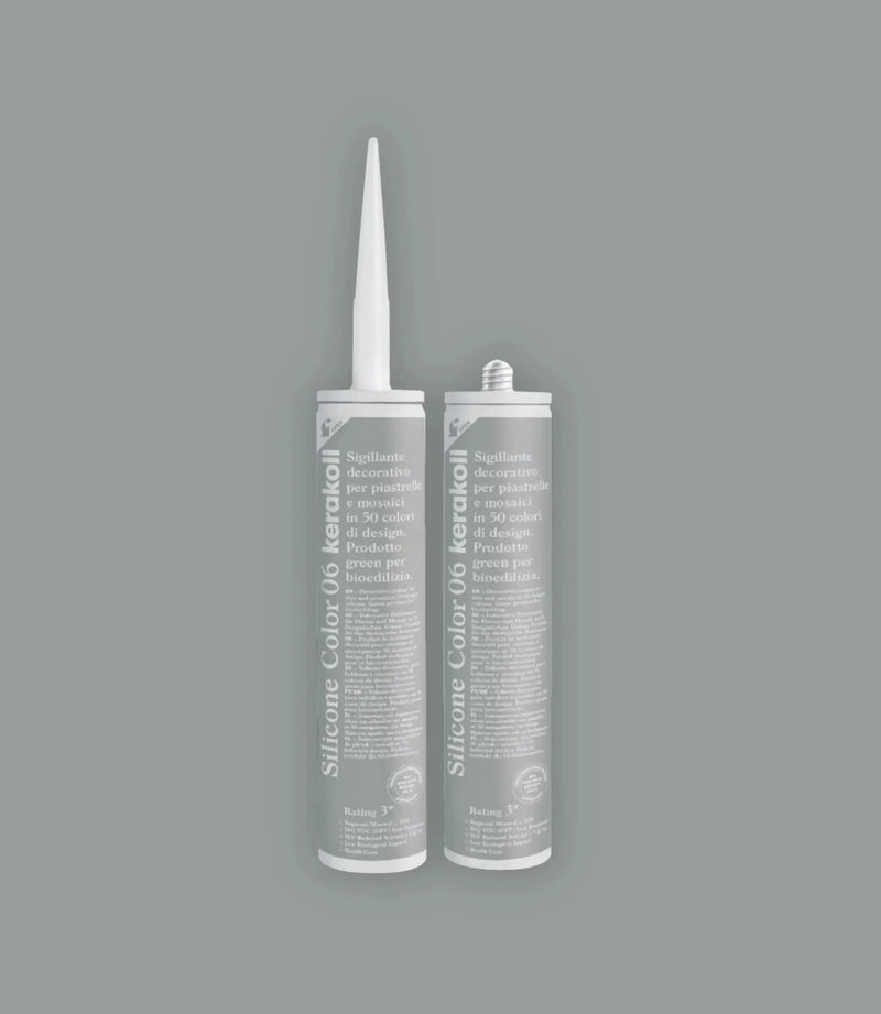 kerakoll silicone colour 06 light grey 310ml