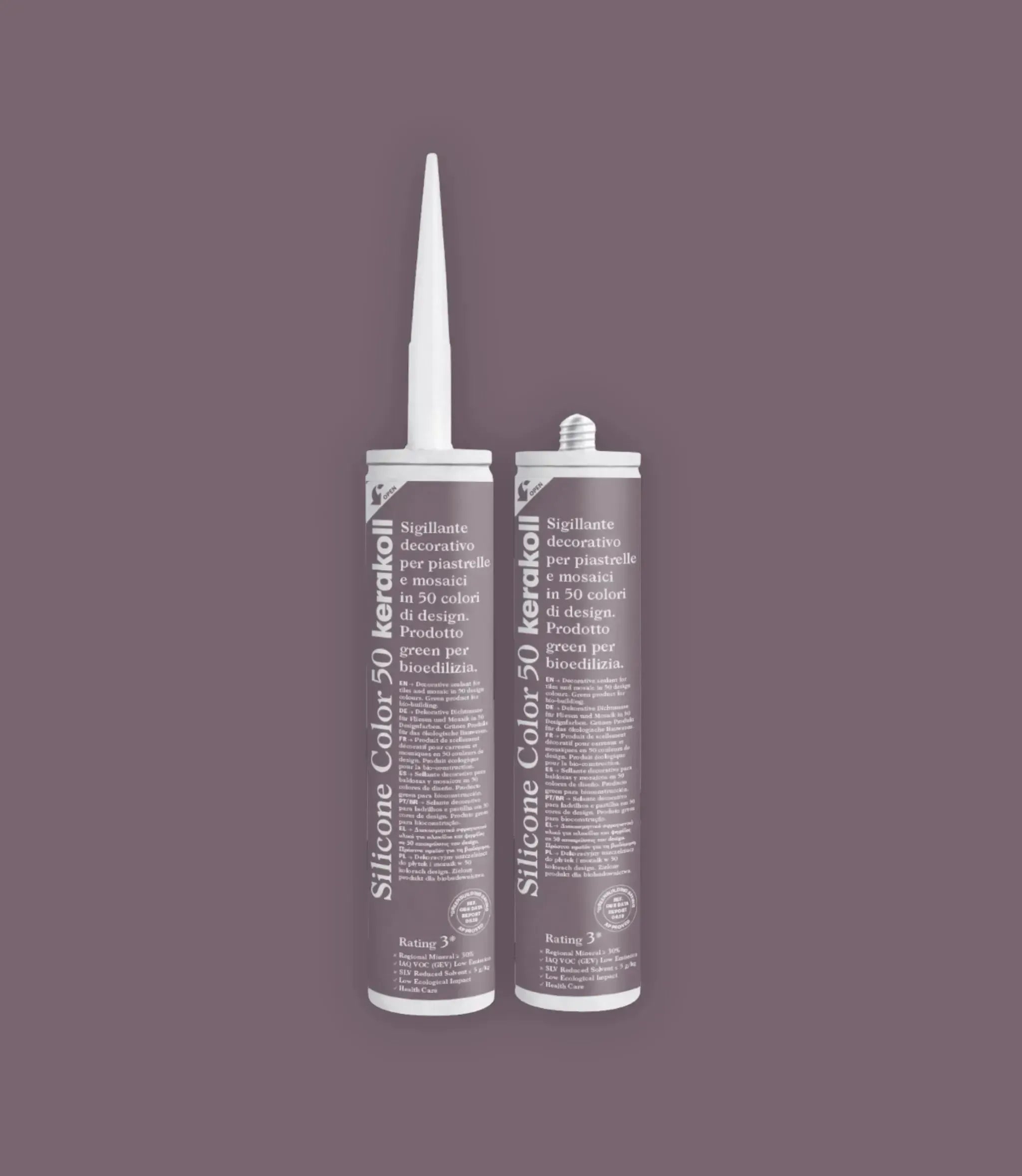 Kerakoll Silicone Colour 50 Eggplant 310ml