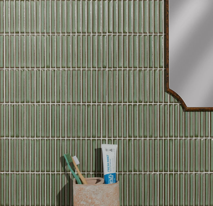 Curated Kitkat Lustre Avocado 29.5cm x 28.4cm