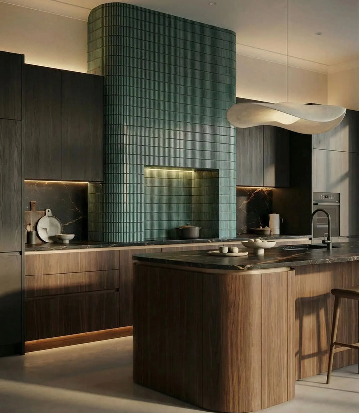 Kitkat Lustre Verdigris 29.5cm x 28.4cm