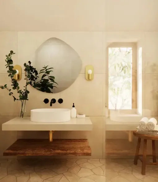 Lithica Stone Ivory 40cm x 62cm